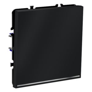 Выключатель встраиваемый VOLTUM S70 одноклавишный с подсветкой 10А