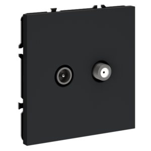 Розетка телевизионная встраиваемая VOLTUM S70 оконечная TV+SAT